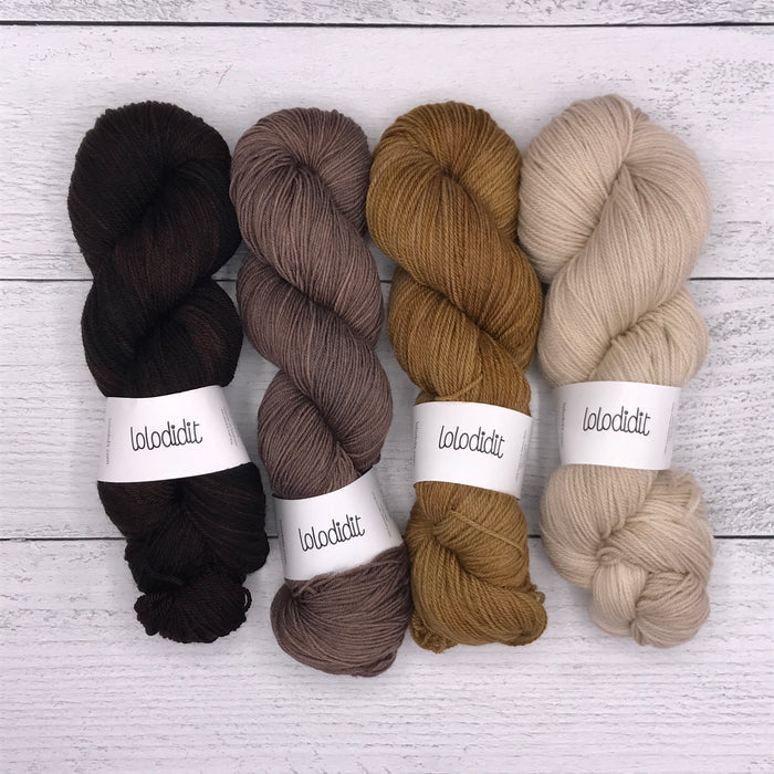 Mo Nighean Donn / 4-skein Kit / Loriginal