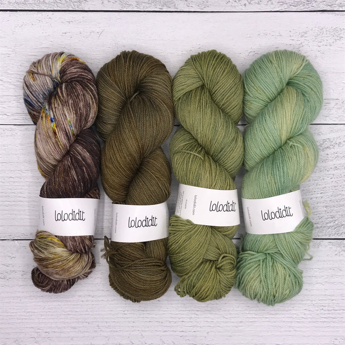 Strands of Time Shawl kit by Lolodidit - KIT