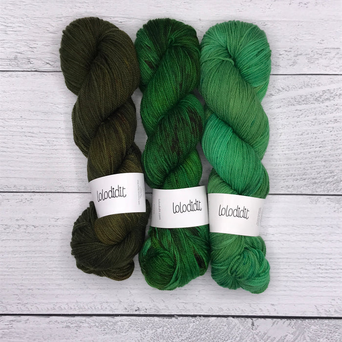 Strands of Time Shawl kit by Lolodidit - KIT