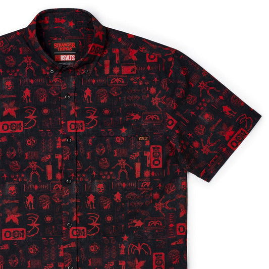 RSVLTS XS Stranger Things Short Sleeve Shirt Stranger Things "The Lab" – KUNUFLEX Short Sleeve Shirt Stranger Things "The Lab" – KUNUFLEX Short Sleeve Shirt