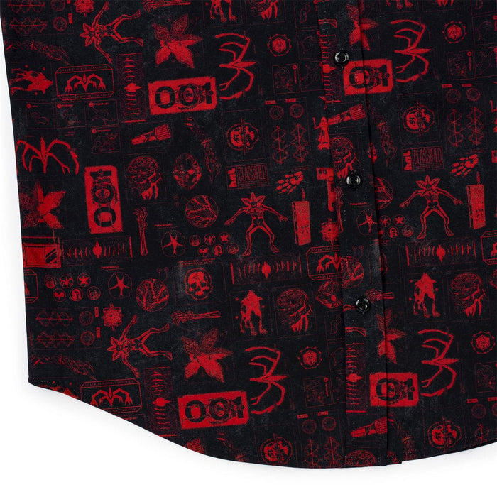 RSVLTS Stranger Things Short Sleeve Shirt Stranger Things "The Lab" – KUNUFLEX Short Sleeve Shirt Stranger Things "The Lab" – KUNUFLEX Short Sleeve Shirt
