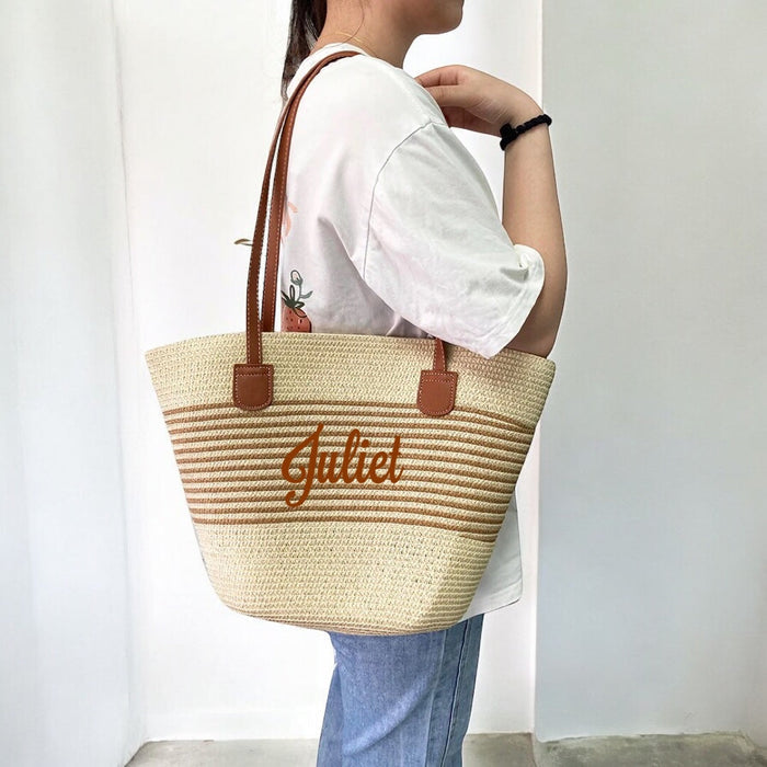 Straw Bag & Hat Set Travellers Hat Boutique