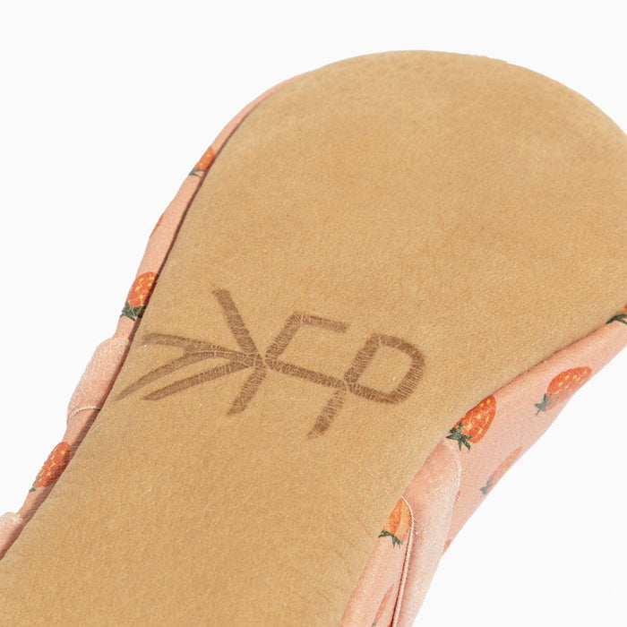 Strawberry Fields Ballet Slipper Baby Shoe Ballet Slipper Soft Sole