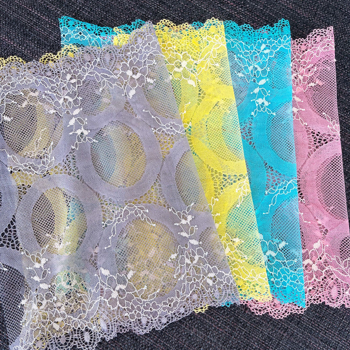 Stretch Lace #403 - 9.25" "Breeze" Dye to Match Lace