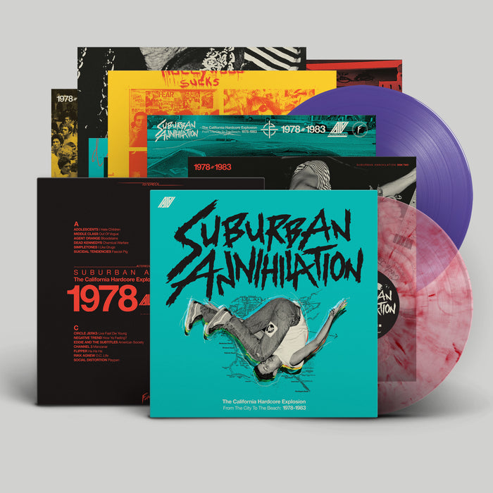 Suburban Annihilation - The California Hardcore Explosion / From The City To The Beach: 1978-1983 - Deluxe 2xLP