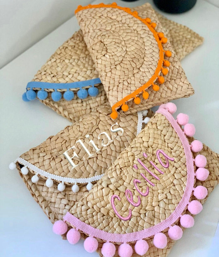 Summer Straw Woven Clutch Travellers Hat Boutique