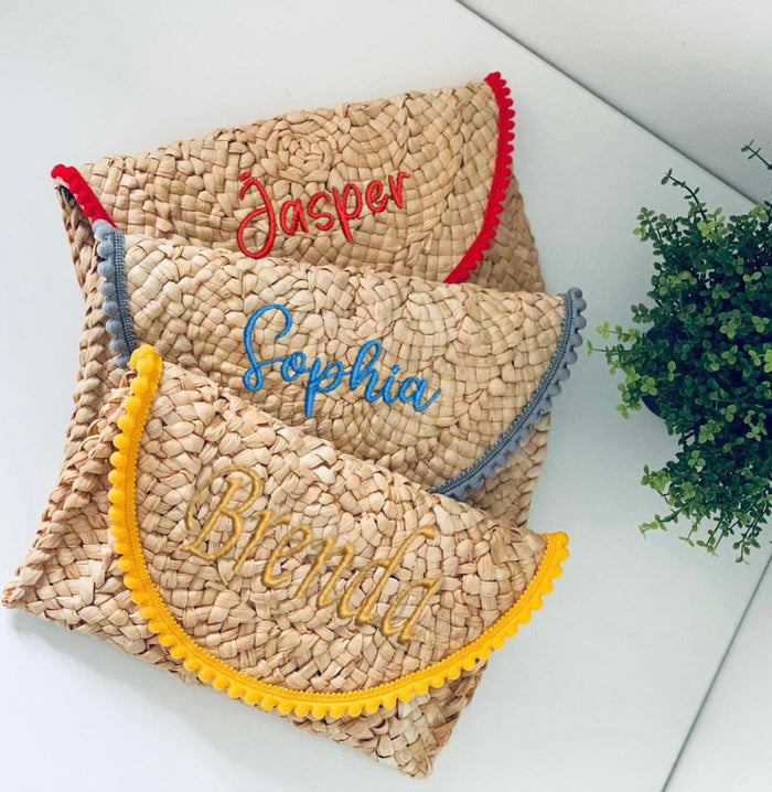 Summer Straw Woven Clutch Travellers Hat Boutique
