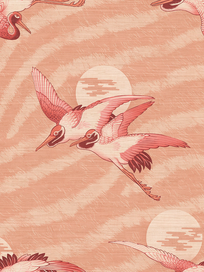 Sunset Dreams Grasscloth Wallpaper Sample