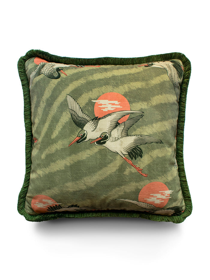 Sunset Dreams Velvet Cushion