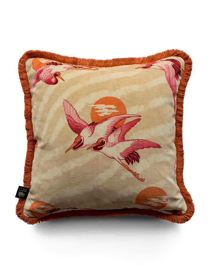 Sunset Dreams Velvet Cushion