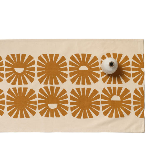 Sunshine Table Runner in Goldenrod