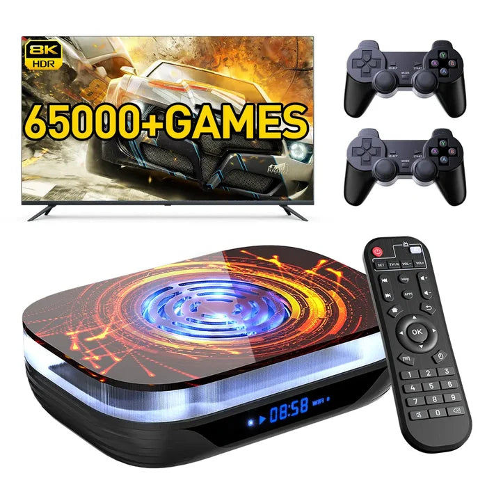 Super Console X4 Plus with 2 controllers and remote control