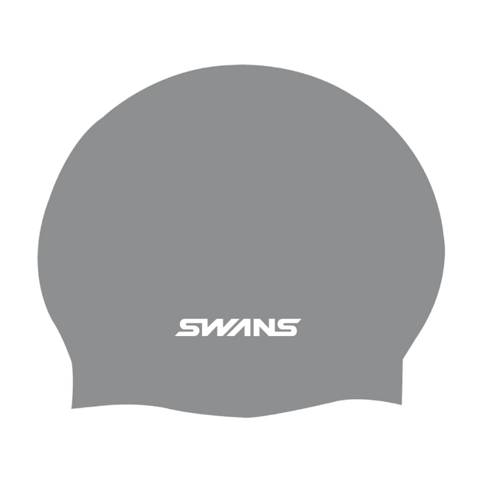 Swans SA7V SIL Silicon Swimming Cap Silver