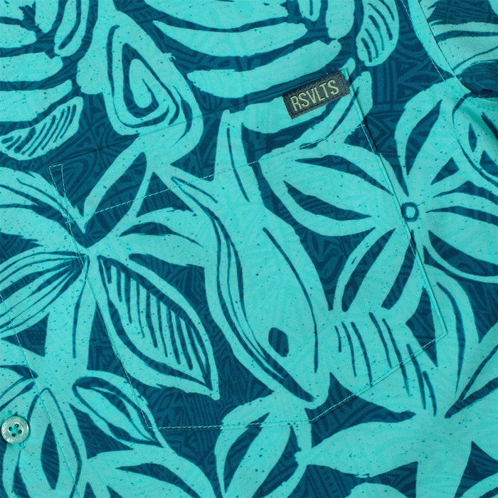 RSVLTS RSVLTS Short Sleeve Shirt Sweet Blue Sea – KUNUFLEX Short Sleeve Shirt