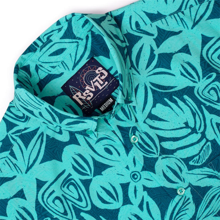 RSVLTS RSVLTS Short Sleeve Shirt Sweet Blue Sea – KUNUFLEX Short Sleeve Shirt