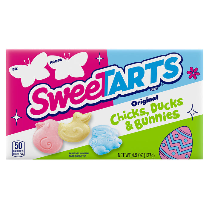Sweetarts Chicks, Ducks and Bunnies Candy Theater Box - 10 Count