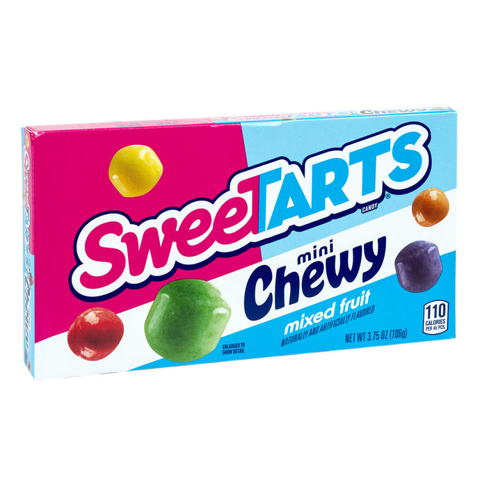 SweeTARTS Mini Chewy Mixed Fruit Candy Theater Box - 12 Count