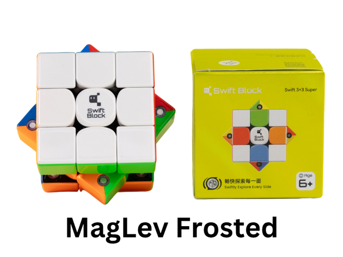 Swift Block Super MagLev Frosted 3x3 - Stickerless