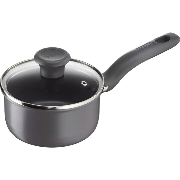 T-FAL 10Pc Hard Titanium Cookware Set - C706SC55