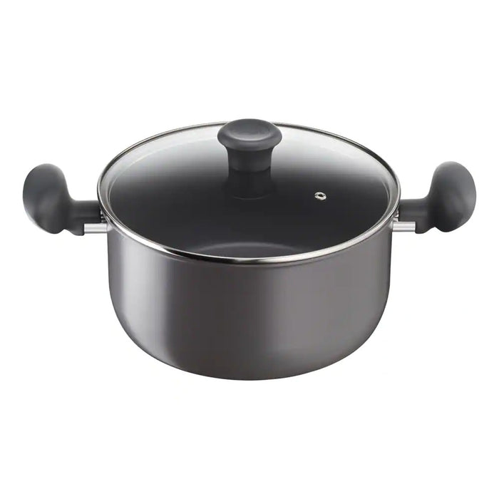 T-FAL 10Pc Hard Titanium Cookware Set - C706SC55