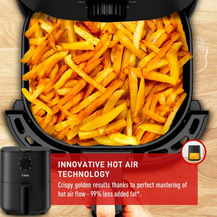 T-FAL 3.5l Easy Fry+ Air Fryer - Blemished package with full warranty - EY130850