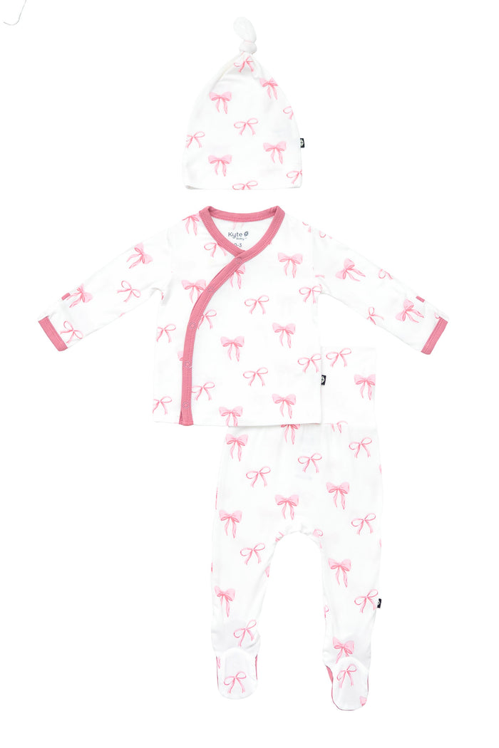 Bamboo Take Me Home Set with Cap in Bow