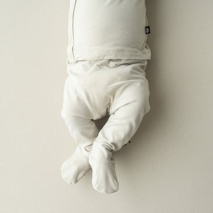 Gender Neutral Take Me Home Set with Footie Pants in Oat