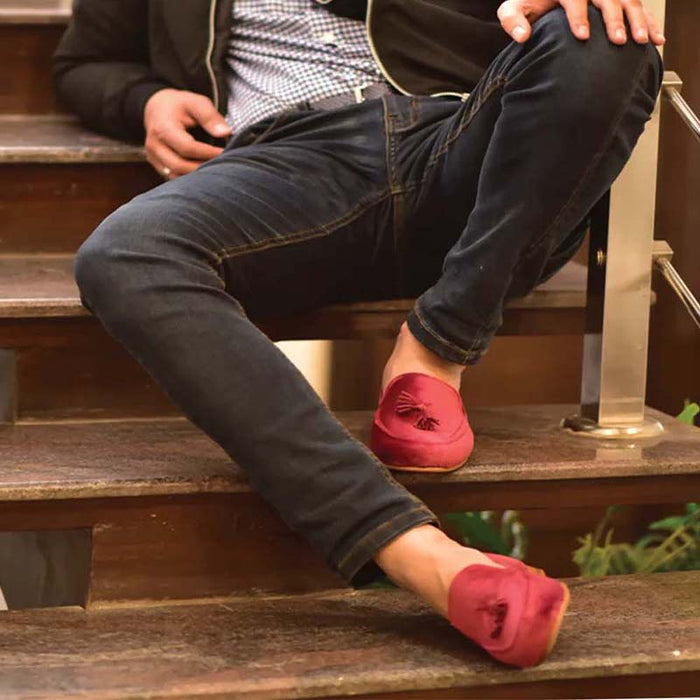 Tassel Velvet Casual Shoes