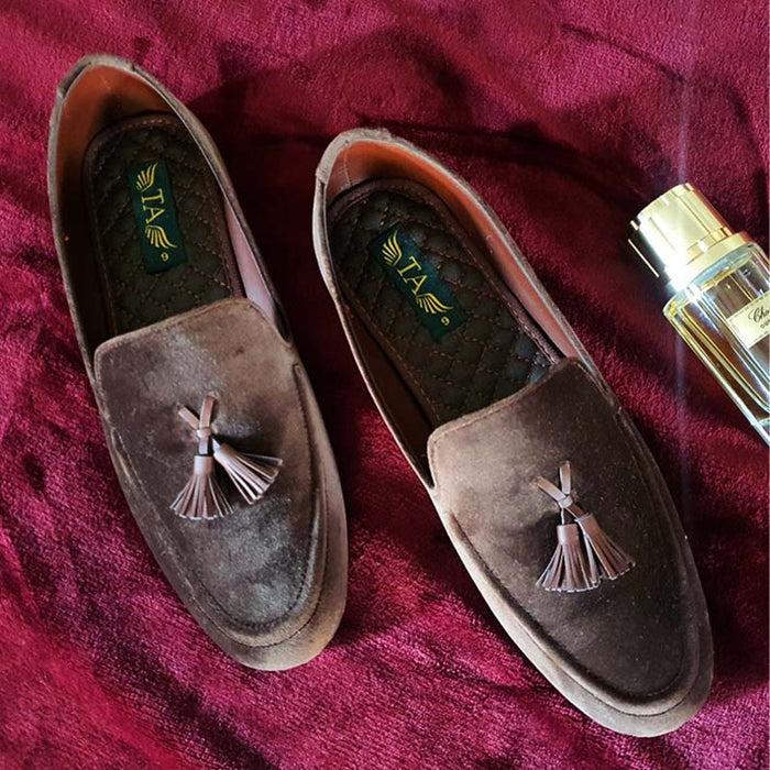 Tassel Velvet Casual Shoes