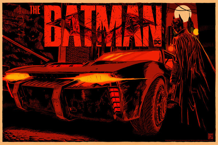 The Batman: Batmobile Variant Poster