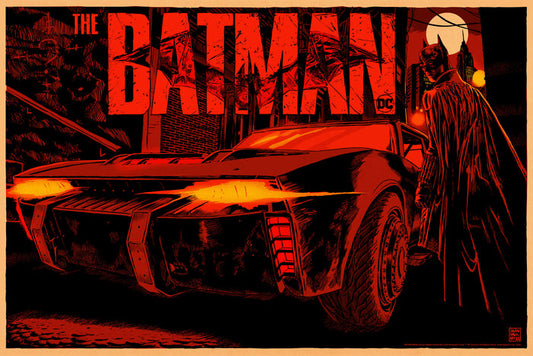 The Batman: Batmobile Variant Poster
