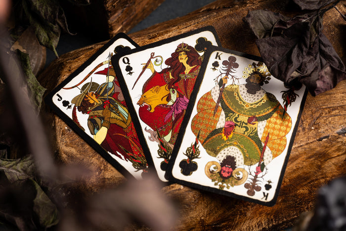 The Corrupted Playing Cards -Teal Twilight Edition
