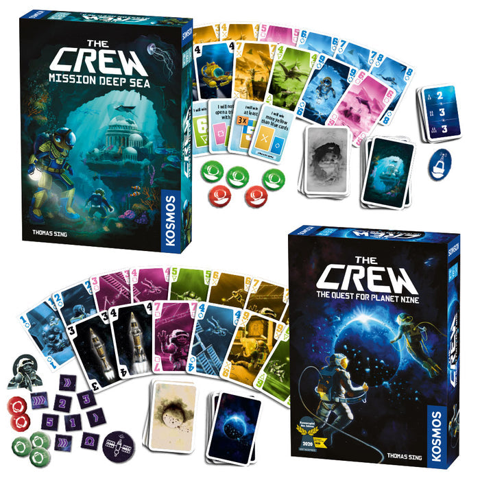 The Crew 2-Pack Bundle. The Crew: The Quest For Planet Nine & The Crew: Mission Deep Sea Games Thames & Kosmos