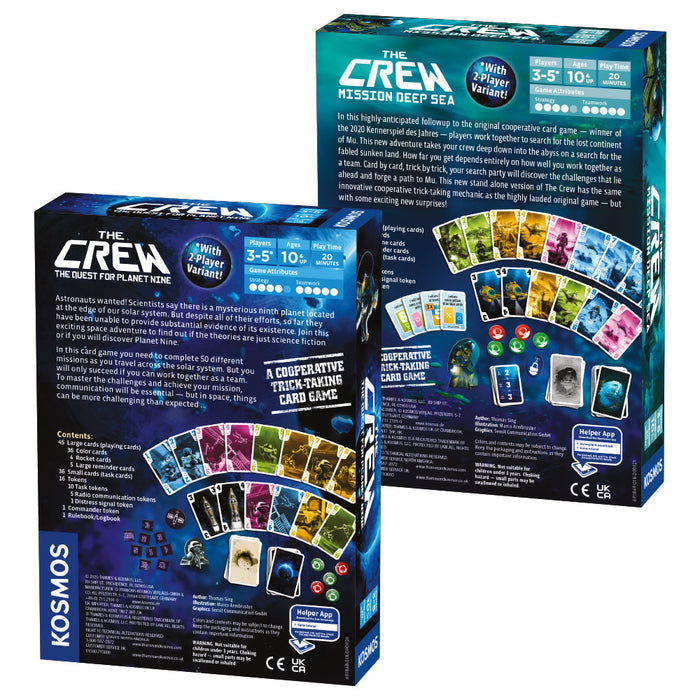 The Crew 2-Pack Bundle. The Crew: The Quest For Planet Nine & The Crew: Mission Deep Sea Games Thames & Kosmos