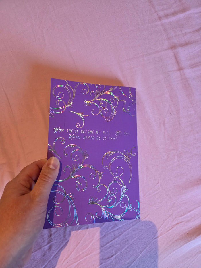 The Debt Duet (A Debt Owed & A Debt Repaid) - Chromatic-Foiled Special Edition with sprayed edges