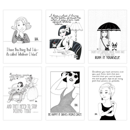 The Divorcee Postcards