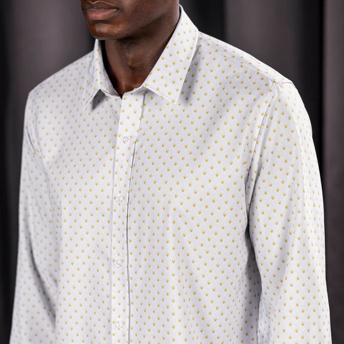 RSVLTS RSVLTS Long Sleeve Shirt The Gatsby Collection 2025 "Bee’s Knees" – Good Looks KUNUFLEX Dress Shirt The Gatsby Collection 2025 "Bee’s Knees" – Good Looks KUNUFLEX Dress Shirt