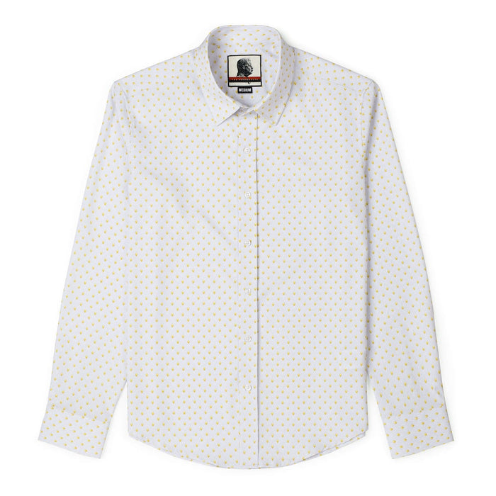 RSVLTS XS RSVLTS Long Sleeve Shirt The Gatsby Collection 2025 "Bee’s Knees" – Good Looks KUNUFLEX Dress Shirt The Gatsby Collection 2025 "Bee’s Knees" – Good Looks KUNUFLEX Dress Shirt