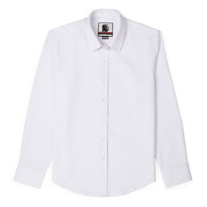 RSVLTS XS RSVLTS Long Sleeve Shirt The Gatsby Collection 2025 "White" – Good Looks KUNUFLEX Dress Shirt The Gatsby Collection 2025 "White" – Good Looks KUNUFLEX Dress Shirt
