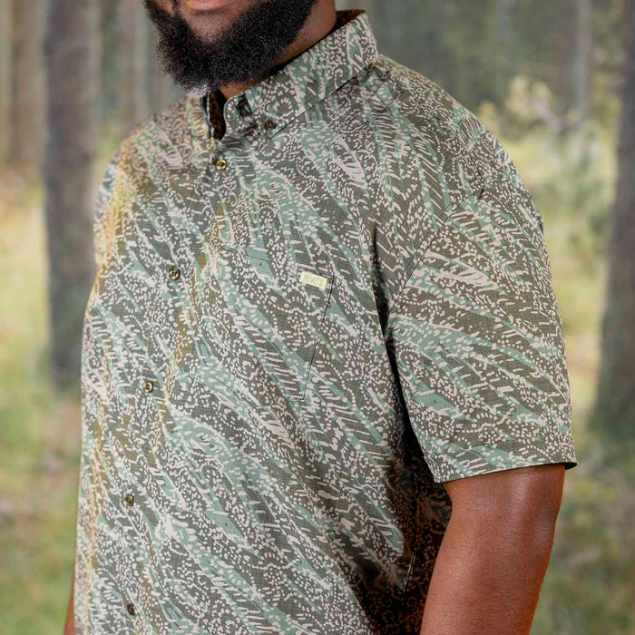 RSVLTS RSVLTS Short Sleeve Shirt The Great Outdoors "Ghillie Camo" – KUNUFLEX Short Sleeve Shirt The Great Outdoors "Ghillie Camo" – KUNUFLEX Short Sleeve Shirt