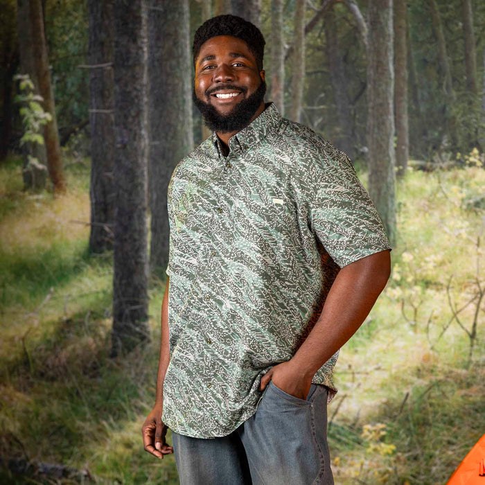 RSVLTS RSVLTS Short Sleeve Shirt The Great Outdoors "Ghillie Camo" – KUNUFLEX Short Sleeve Shirt The Great Outdoors "Ghillie Camo" – KUNUFLEX Short Sleeve Shirt