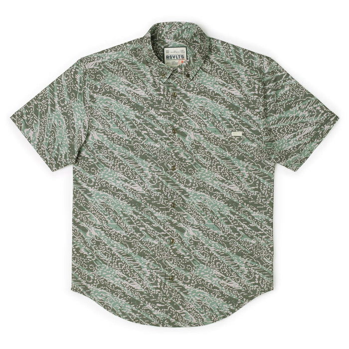 RSVLTS RSVLTS Short Sleeve Shirt The Great Outdoors "Ghillie Camo" – KUNUFLEX Short Sleeve Shirt The Great Outdoors "Ghillie Camo" – KUNUFLEX Short Sleeve Shirt