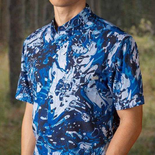 RSVLTS RSVLTS Short Sleeve Shirt The Great Outdoors "You Can’t Sea Me" – KUNUFLEX Short Sleeve Shirt The Great Outdoors "You Can’t Sea Me" – KUNUFLEX Short Sleeve Shirt