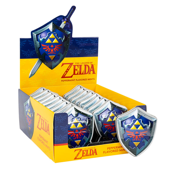 The Legend of Zelda Shield Mints Tin - 18 Count