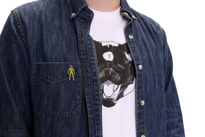 The Living Tribunal Enamel Pin