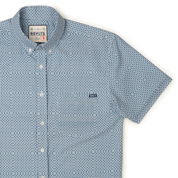 RSVLTS XS RSVLTS Short Sleeve Shirt The Royal – KUNUFLEX Short Sleeve Shirt The Royal – KUNUFLEX Short Sleeve Shirt