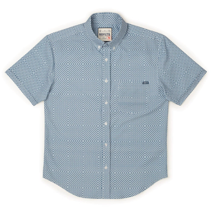RSVLTS RSVLTS Short Sleeve Shirt The Royal – KUNUFLEX Short Sleeve Shirt The Royal – KUNUFLEX Short Sleeve Shirt
