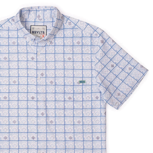 RSVLTS XS RSVLTS Short Sleeve Shirt "The Scorekeeper" – KUNUFLEX Short Sleeve Shirt