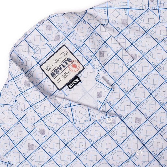 RSVLTS RSVLTS Women's Short Sleeve Shirt "The Scorekeeper" – Women's KUNUFLEX Short Sleeve Shirt