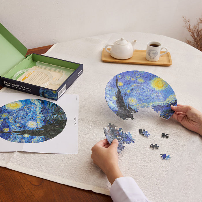 A masterpiece on your plate! How about having dinner with Van Gogh? Such a special encounter!—You’ll Always Get There with PieceRelax.